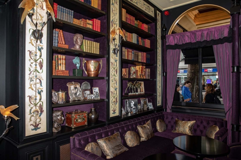 The L'Oscar Hotel library 3